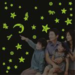 Luminous stars and moon for the room